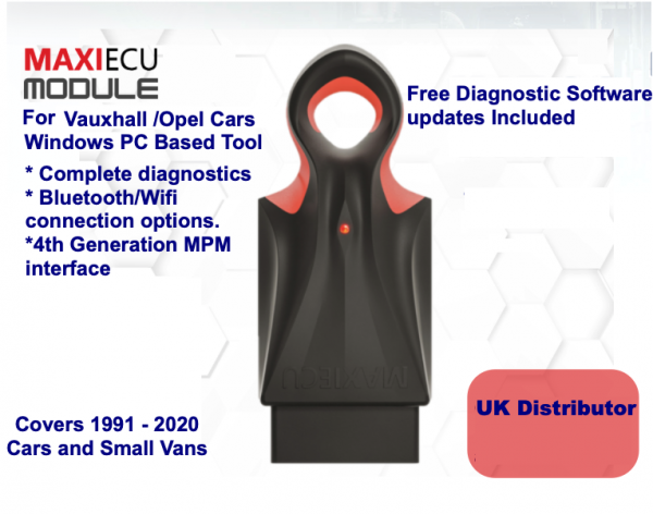 Vauxhall Opel Diagnostic Tool, Maxiecu PC Based Diagnostic system.
